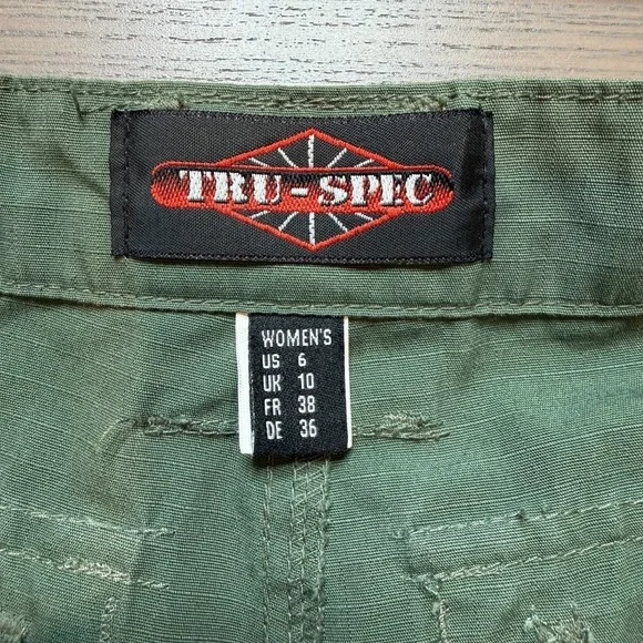 TRU-SPEC Women 6 Tactical Pants Polyester Cotton Pockets - Picture 10 of 10